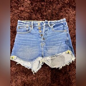 Blue Denim Women's Shorts
